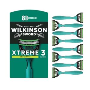 Wilkinson Sword Xtreme 3 Sensitive Einwegrasierer, 8er-Pack