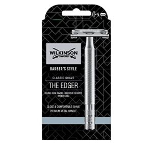 WILKINSON SWORD – Rasierhobel für Männer | Premium - Rasierhobel aus Edelstahl | Rasierer + 5 Rasierklingen