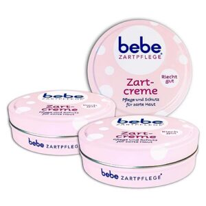Buosha 3er Pack Zartpflege - Kinder Zartcreme 3 x 150 ml Rosa Kunststoff Wimpernzange
