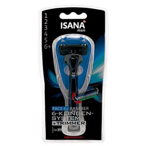 ISANA men Pace 6+ Rasierer, 1 Stück