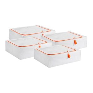 IKEA PARKLA Aufbewahrungskoffer, 55 x 49 x 19 cm (4)