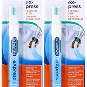 2X Dr. Beckmann Express Fleckenstift 9 ml - Soforthilfe f??r Unterwegs