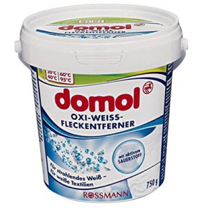domol Oxi-Weiss-Fleckenentferner 750g Pulver Duftfrei für Maschinenwäsche